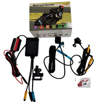 Caméra de tableau de bord pour moto transfrontalière Asie du Sud-Est, enregistreur double caméra pour trottinette électrique, 3 pouces