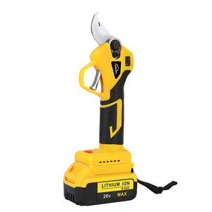Sécateur électrique sans fil 20V à batterie, cisailles de jardin portables sans balais pour l'élagage des arbres, coupe jusqu'à 30mm - Product Image 1