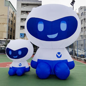 Precio de fábrica, <span class=keywords><strong>muñecas</strong></span> <span class=keywords><strong>inflables</strong></span> de dibujos animados, publicidad, personaje inflable, modelo Animal, mascota de dibujos animados de gran tamaño para Decoración - Product Image 4