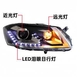 2012-2016 Faro delantero VW PASAT B7 con temperatura de color de xenón 6000K - Product Image 2