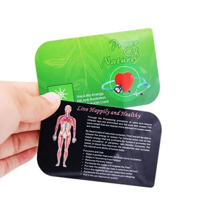 Best Price Nano Health Quantum Cards Bio Energy Negative Ions Scalar Infrared Anti Radiation Card 2500cc