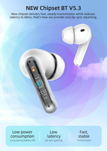 หูฟังเอียร์บัด AI แปลภาษาหูฟังเอียร์บัดแบบไร้สายจริง ENC - Product Image 5