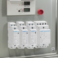 CHINT NCH8-25/20 Monophasé Petit Contacteur Inverseur Modulaire 2NO 220V avec Fonctionnement Manuel pour Électricité AC