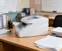 Escáner de Documentos a Color Canon DR-7550C A3, USB de Alta Velocidad, 75 Páginas/Minuto, Alimentación Automática, Sensor CMOS Multiformato, 600x600dpi, para Oficina