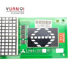 Mitsubishi Elevator Spare Parts GPS-3 LHH-205A/205B/205C/205D/G21/G24/G14/G11 Elevator Outbound Call Display Board