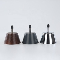 Pieds réglables contemporains en plastique avec vis M8 pour table basse, canapé, armoire, meubles – Utilisation extérieure, salon, hôtel