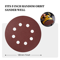 150 disques abrasifs de 5 pouces, grain 600, 8 trous, auto-agrippants pour ponceuse orbitale, polissage super fin, finition haute brillance, stock local US