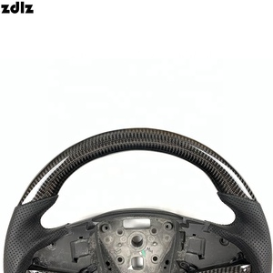 Volant pour <span class=keywords><strong>Chevrolet</strong></span> Cruze Malibuxl Explorer Orlando Cavalier, personnalisation du volant en fibre de carbone - Product Image 4