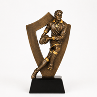 Trophée de la Ligue d'Australie de football (AFL) en résine Weivista - Statue sportive pour les compétitions scolaires et les ligues