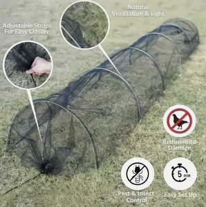 Nhanh chóng dễ dàng lắp ráp <span class=keywords><strong>HDPE</strong></span> vườn lưới phát triển đường hầm lưới cloche cho côn trùng chim bảo vệ allotment Crop bìa cho các nhà máy cây trồng - Product Image 6