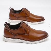 Nouvelles Chaussures de Mariage Homme 2026 – Mocassins Décontractés en Cuir Respirant à Bout Carré et Blocs de Couleurs