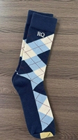 Chaussettes habillées confortables à motifs pour hommes For Essentials, lot de 5 paires, vert, tailles 8-12, 67 % coton, 32 % nylon, 1 % élasthanne