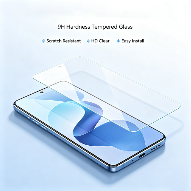 2.5d Tempered Glass for Samsung Galaxy  S25 S24 S23 S22 Mobile Phone Screen Protector