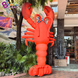 <span class=keywords><strong>Ballon</strong></span> gonflable géant en forme de coquille de requin pour publicité Bingo, accessoires décoratifs de scène de mariage, <span class=keywords><strong>arche</strong></span> en coquille avec lumières LED - Product Image 4