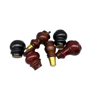 Pied de canapé <span class=keywords><strong>garde</strong></span> en bois en forme de meilleur vendeur 2024 <span class=keywords><strong>prix</strong></span> de gros pied en bois pour meubles - Product Image 4