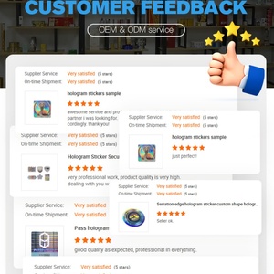 Autocollants holographiques anti-contrefaçon personnalisés avec codes QR, étiquettes holographiques 3D avec vérification anti-contrefaçon - Product Image 6