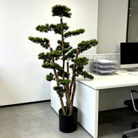 Vente en gros usine : Arbre de pin artificiel réaliste, plante décorative pour fêtes, décoration de salle, cadeau, décoration et fournitures de mariage