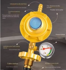 Regulador de Gas Doméstico Antiexplosión HY, Reductor de Gas Liquefuido Engrosado para Cilindros - Product Image 1