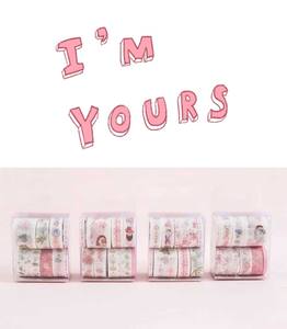 מפעל מחיר צבעוני מכתבים קלטת יכול לעטוף מתנות ולעשות עבודות יד יד חשבון - Product Image 4