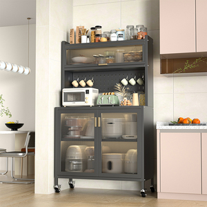 Meubles de maison de haute qualité <span class=keywords><strong>armoire</strong></span> de rangement de cuisine organisateur de cuisine mobile étagère de cuisine en acier - Product Image 1