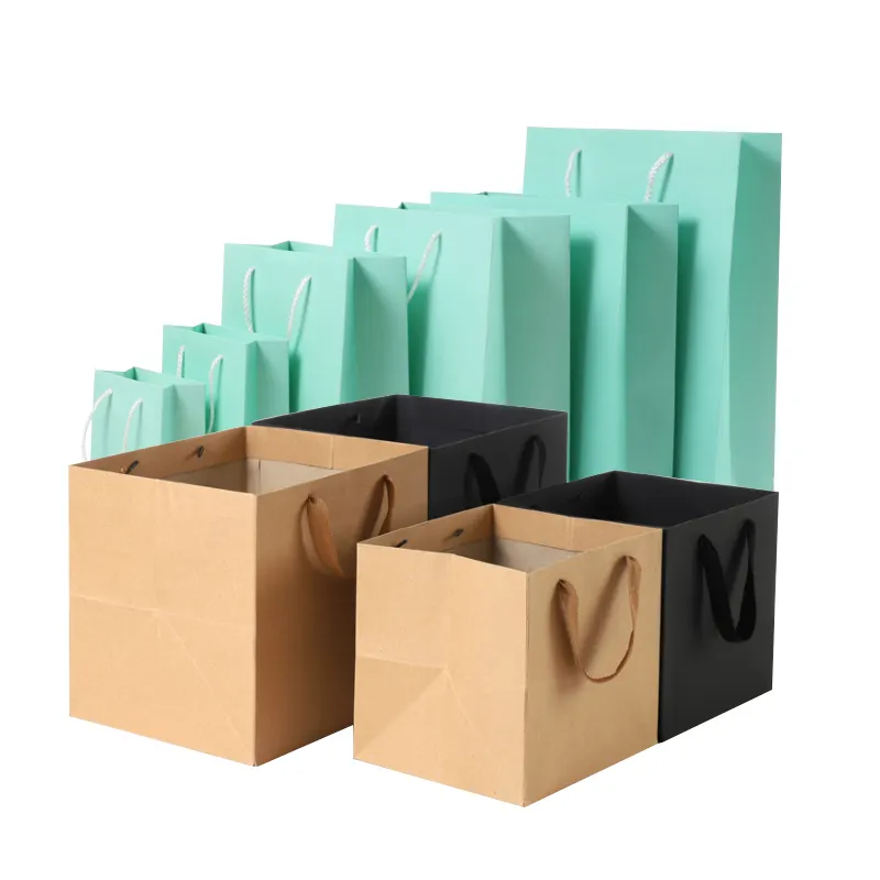Индивидуальный дизайн, экологически чистый Подарочный пакет, бумажные пакеты, бумажные упаковочные пакеты с вашим собственным логотипом/