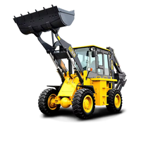 Traktor Mini Mesin Diesel 9.5 Ton Buatan China, Backhoe, Front Loader, Wheel Loader WZ30-25, Garansi 1 Tahun, Layanan Profesional, Dijual