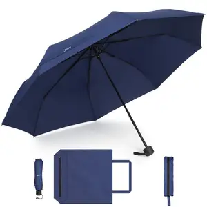 مظلة قابلة للطي ضد الأشعة فوق البنفسجية، حقيبة تسوق قابلة للطي، مظلة بجيب سهلة الحمل، مظلة نوع مدمج