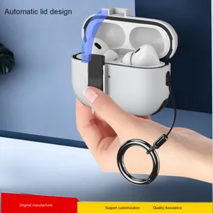 Funda protectora para Apple para <span class=keywords><strong>Airpods</strong></span> <span class=keywords><strong>Pro</strong></span> 2 y 4 para Bluetooth Switch Pop-Up Cover Funda para auriculares de <span class=keywords><strong>segunda</strong></span> generación - Product Image 3