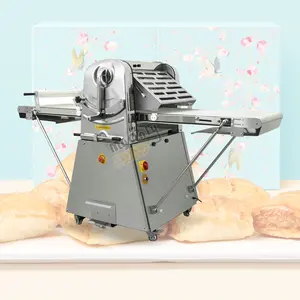 Commercial Stainless Steel Roller Press Dough Baker Pizza Pastry Bread Dough Sheeter Making Machine for Sale