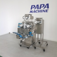 Machine à encruster électrique PAPA grande capacité à écran tactile pour la fabrication de rouleaux de figues, barres de figues, biscuits, boules de chocolat de Dubaï et mochi