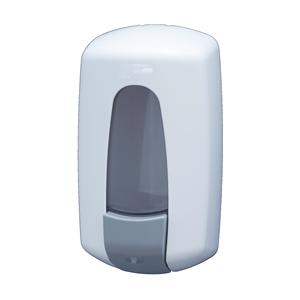 Dispenser di Sapone Aitana 0,9 L Bianco da Parete per Bagno - Product Image 1