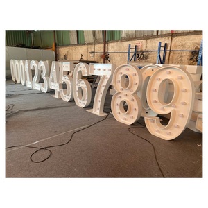 Letreros Led personalizados para pared, carteles de Metal, marquesina, para boda, 4 pies - Product Image 2