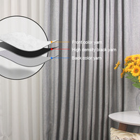 Rideaux brodés colorés pour salon, design hôtelier, économiques, avec cantonnières, occultants, 100% coton, certifiés OEKO-TEX, luxe