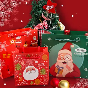 Hot Sale Christmas Gift Packaging Eco Paper Bag