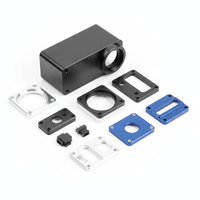 Boîtier de projecteur portable en aluminium usiné CNC de précision, haute dissipation thermique, boîtier métallique de protection pour cinéma maison