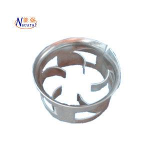 Edelstahl 304 Stufen ring verpackung Keramik metall verpackung für feuerfeste Anwendungen Kunden spezifischer Schneid verarbeitung service - Product Image 1