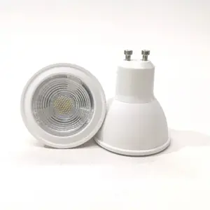 Jpungsun bohlam LED aluminium, bohlam lampu sorot COB E27 E14 GU10 5.3 MR16 B15 E12 dapat diredupkan GU10 ke bawah
