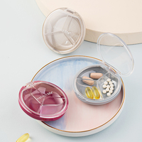 Boîte à pilules de qualité supérieure, vente en gros, petite boîte à pilules portable pour 5 jours, organiseur de pilules, boîte en plastique pour pilules
