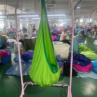 Hamac suspendu en tissu pour enfants d'intérieur - Personnalisable, directement de l'usine, en nylon, pour usage extérieur et domestique, sans moteur requis