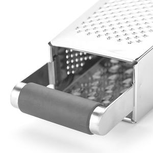 <span class=keywords><strong>Râpe</strong></span> à fromage <span class=keywords><strong>professionnelle</strong></span> à 4 faces en acier inoxydable pour le <span class=keywords><strong>parmesan</strong></span> et les légumes - Product Image 3