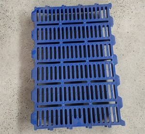 Suelo de cerdo, 400x600mm, PP, color azul, <span class=keywords><strong>alta</strong></span> resistencia, para granja de cerdo, listón de plástico, nuevo - Product Image 5