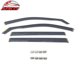 Pare-soleil et pare-pluie en acrylique pour Toyota Highlander 20-25, à installer dans les canaux des fenêtres - Product Image 3