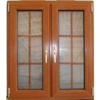 Ventanas combinadas UPVC Puertas y ventanas de <span class=keywords><strong>PVC</strong></span> de alta calidad Secciones de perfil de vidrio doble Ventanas abatibles y toldos - Product Image 2