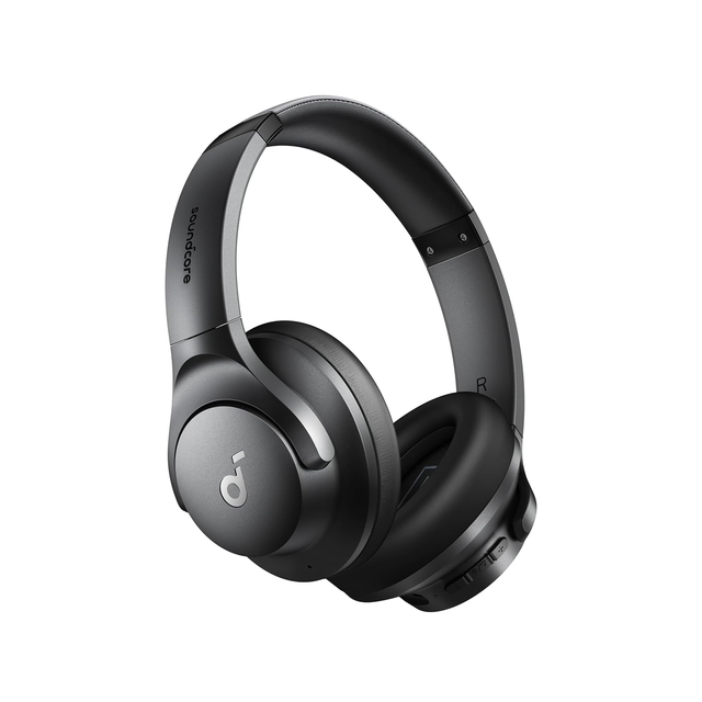 Soundcore by Anker Q20i Hybrid Active Noise Cancelling Headphones Wireless Over-Ear Blue-tooth 40H Long ANC Hi-Res Audio Earbuds