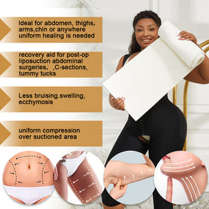 Cuscinetti in Schiuma <span class=keywords><strong>per</strong></span> Addome Post-Operatorio con Logo Personalizzato, <span class=keywords><strong>per</strong></span> Recupero Chirurgico e Riduzione del Grasso Addominale - Product Image 5