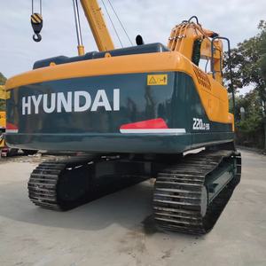 Pelle sur chenilles 220-9s de haute qualité 22 tonnes R220LC-9s Hyundai d'occasion avec moteur à noyau et prix du moteur - Product Image 4