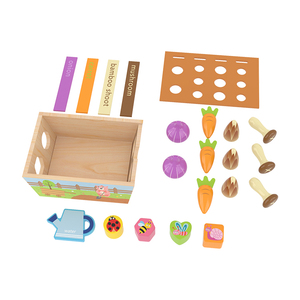 Ensemble de légumes coloré pour enfants, jouets en bois, Roses de jardin, fleurs, meilleur cadeau, pièces - Product Image 3