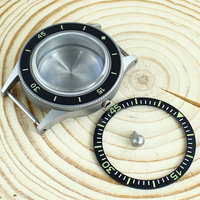 Caja de Reloj de Acero Inoxidable de 40 mm, Resistente al Agua, con Cristal de Zafiro Abombado para Movimientos NH35, NH34, NH36, NH38, Piezas de Reloj