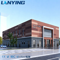 Edificio Metálico Prefabricado de Bajo Precio, Estructura de Acero, Almacén, Taller, de China