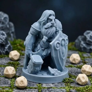 Miniature PVC personnalisable <span class=keywords><strong>à</strong></span> peindre soi-même pour les joueurs de TRPG, modèles miniatures décoratifs de 28 mm/32 mm, figurines D&D <span class=keywords><strong>Pathfinder</strong></span> - Product Image 3
